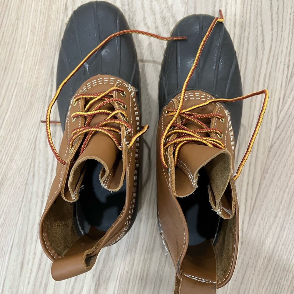 LL Bean Boots, 6” - made in Maine. Barely worn, all weather, women’s 10.5